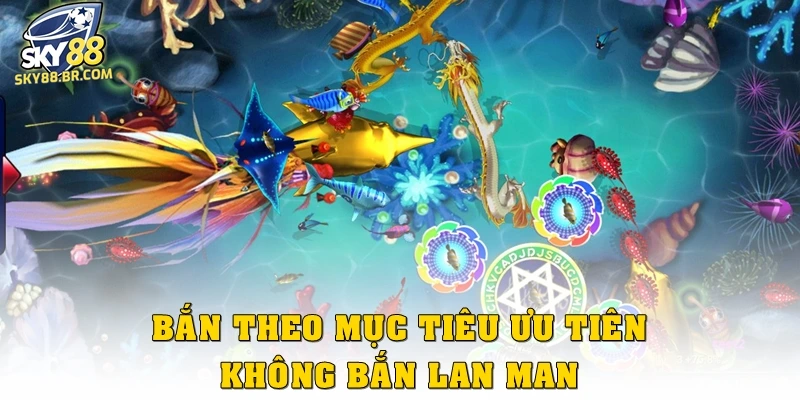 Bắn theo mục tiêu ưu tiên, không bắn lan man