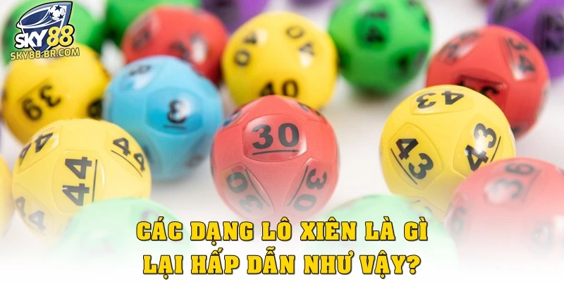 Lô xiên là gì? Giải mã dạng số “đi theo cặp” khiến nhiều người tò mò 2 Các dạng lô xiên là gì lại hấp dẫn như vậy?